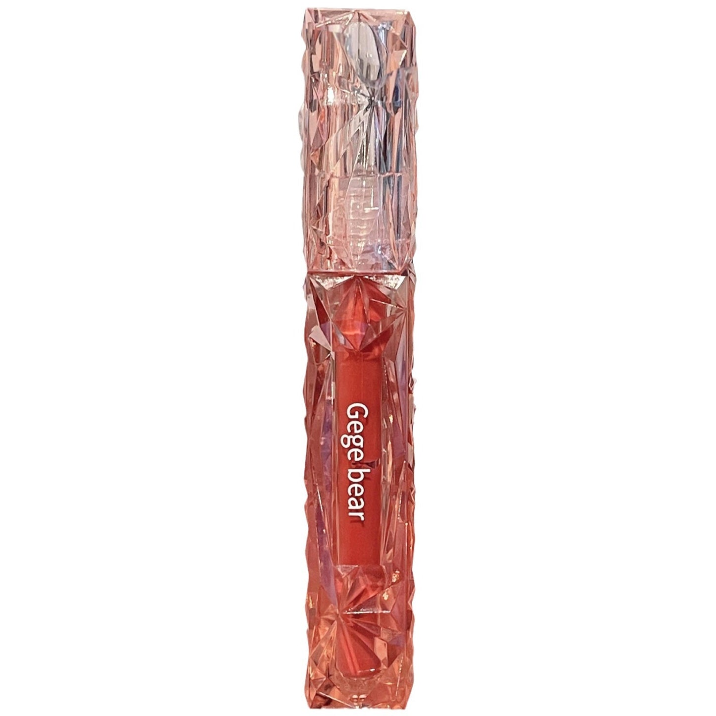 Crystal Transparent Diamond Light Mirror Lip Lacquer White