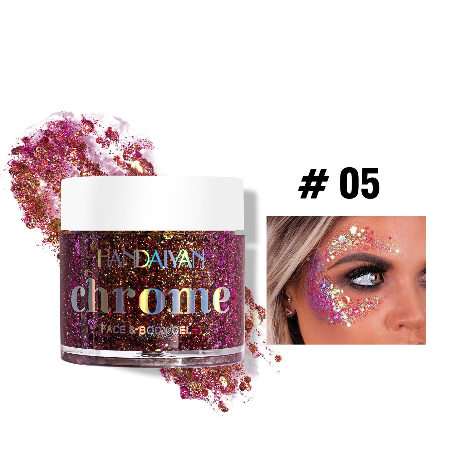 Color Changing Gel Sequin Eyeshadow
