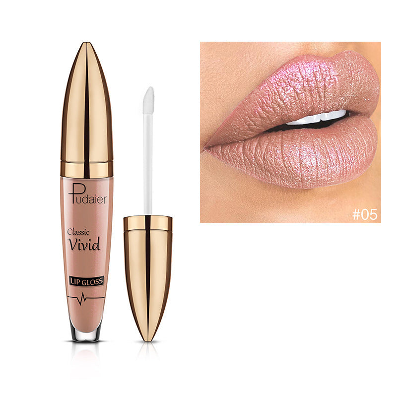 Makeup Pudaiier Diamond Lip Gloss Pearly Matte