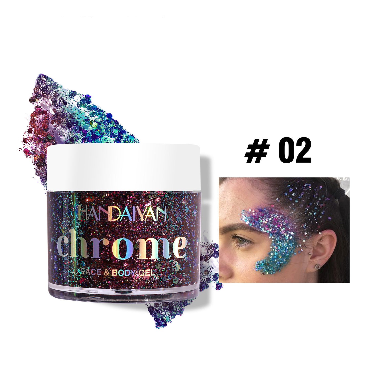 Color Changing Gel Sequin Eyeshadow