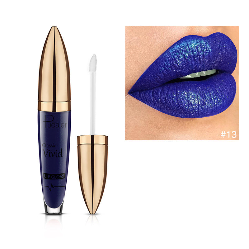 Makeup Pudaiier Diamond Lip Gloss Pearly Matte