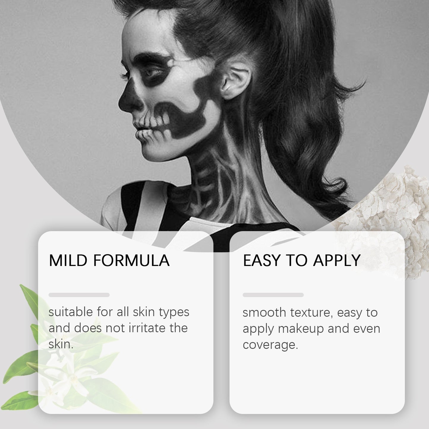 Halloween Palette Suit Full Coverage Painted Foundation Makeup Clown Colorful Color Palette