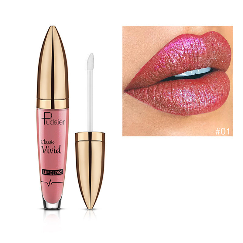 Makeup Pudaiier Diamond Lip Gloss Pearly Matte