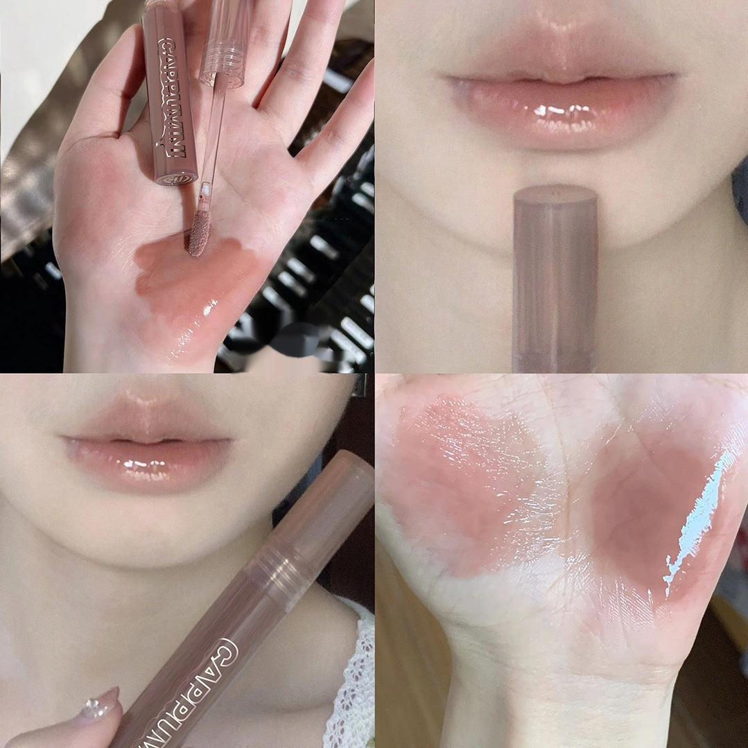 I Lava Chocolate Moisturizing Glaze Mirror Transparent Glass Lip Gloss
