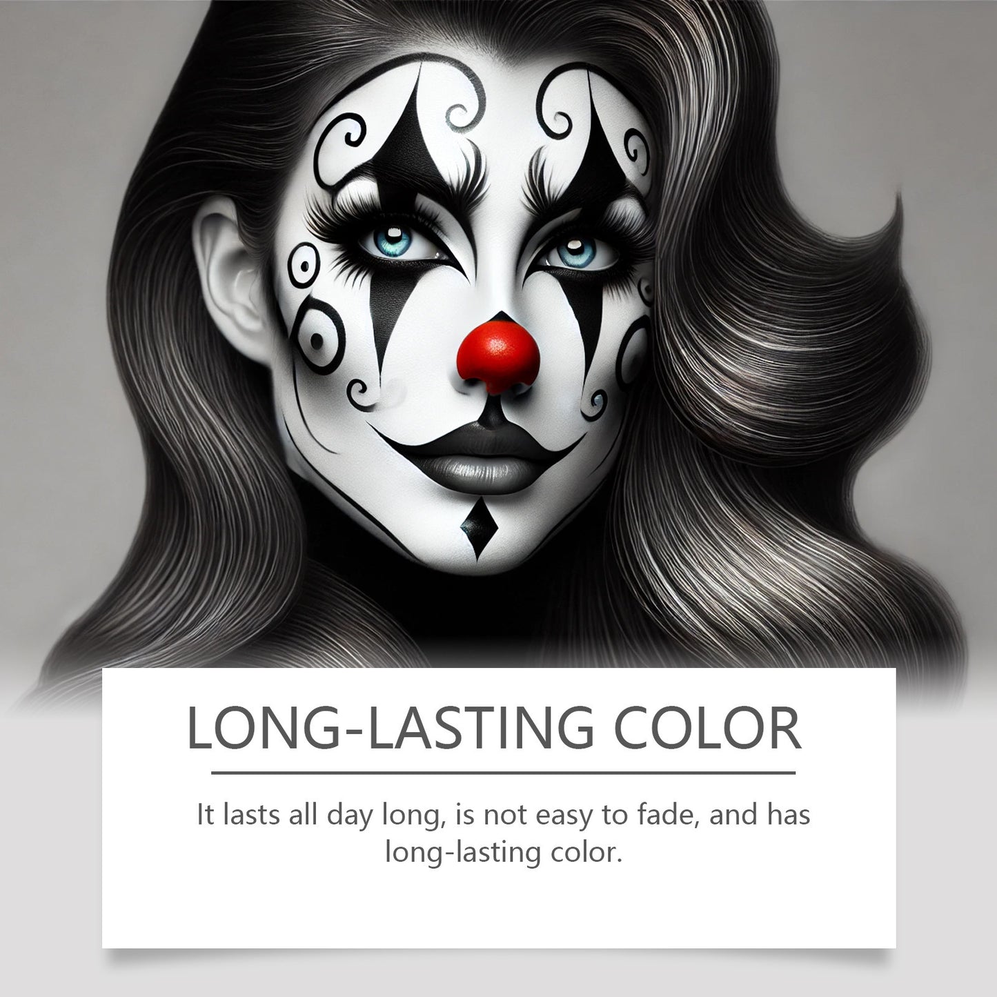 Halloween Palette Suit Full Coverage Painted Foundation Makeup Clown Colorful Color Palette