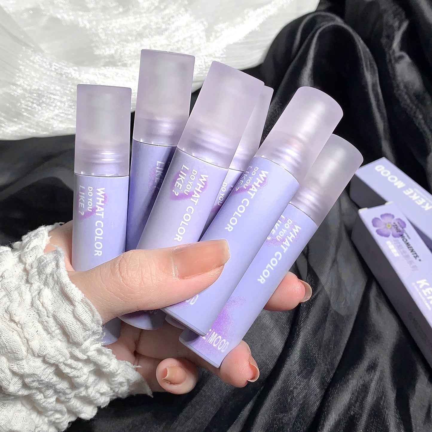 Taro Stick Lip Mud Milk Mist Dense Long Lasting Color Rendering Lacquer White And Moisturizing