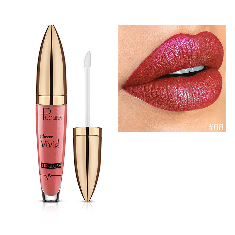 Makeup Pudaiier Diamond Lip Gloss Pearly Matte