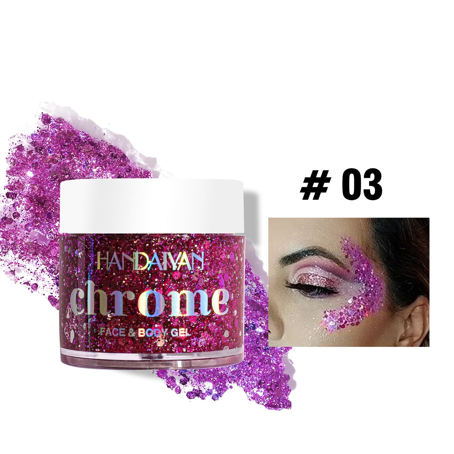Color Changing Gel Sequin Eyeshadow