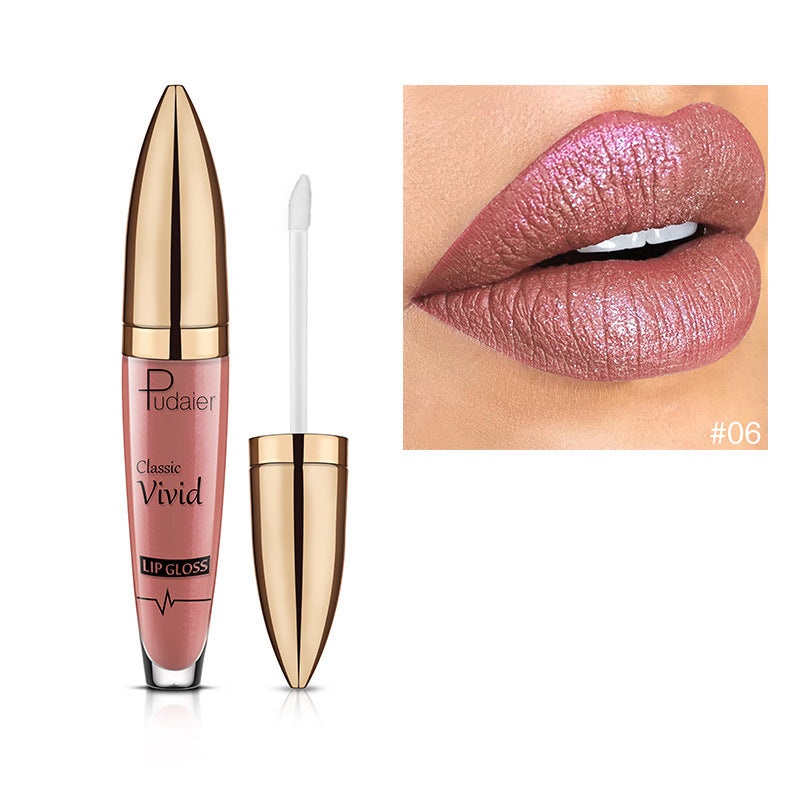Makeup Pudaiier Diamond Lip Gloss Pearly Matte