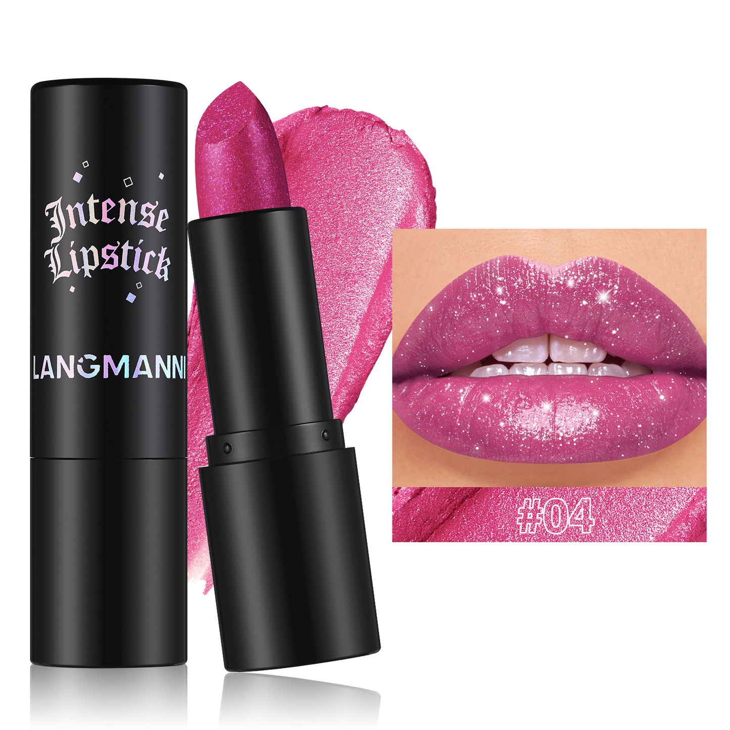 Seven-color Gothic Style Pearl Lipstick Multi-functional Lip And Cheek Dual-use