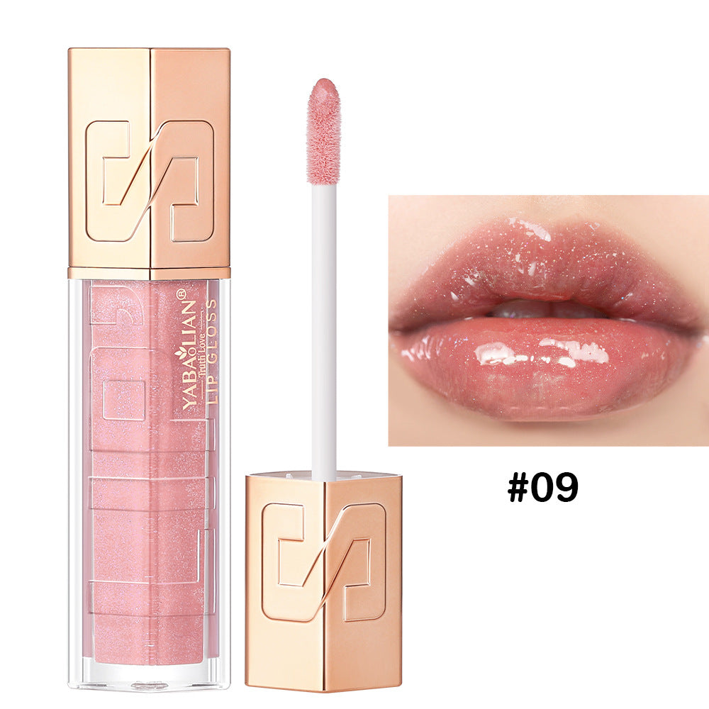 Makeup Hyaluronic Acid Water Light Shimmer Sequins Lip Lacquer