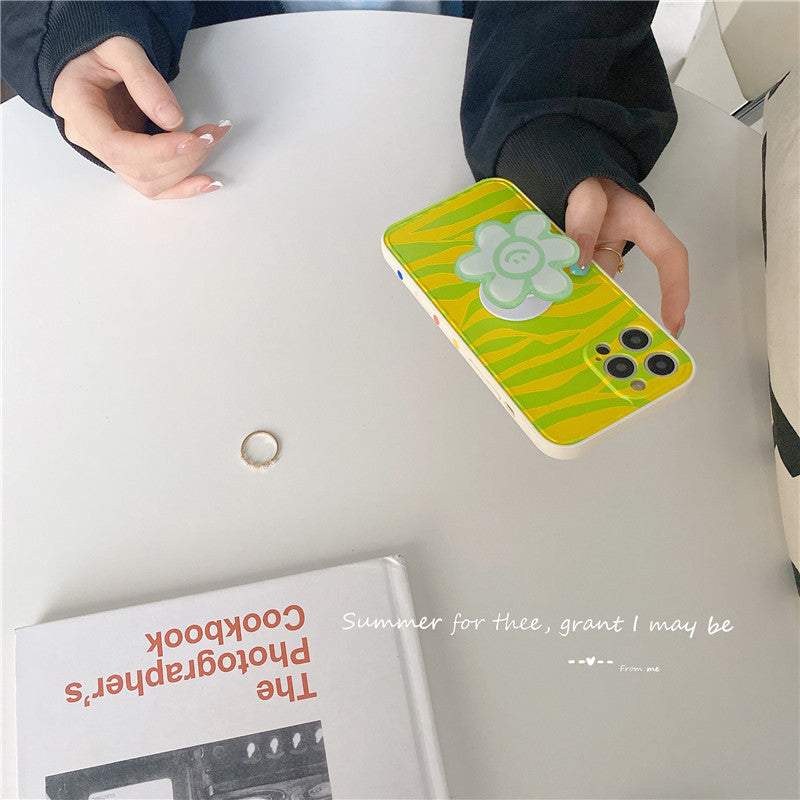 Fluorescent Striped Phone Case