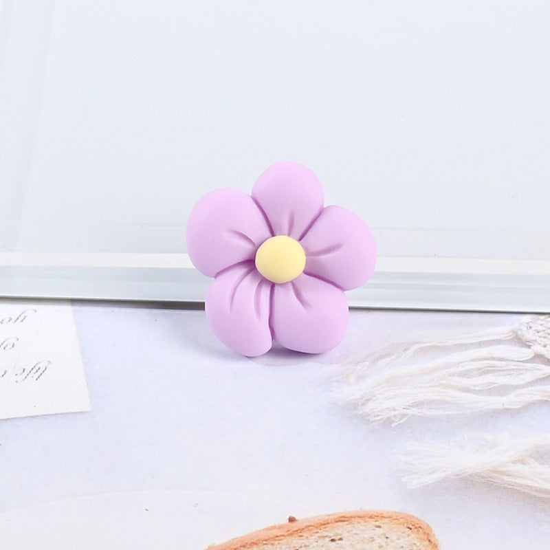 Flower Cream Mobile Phone Shell Accessories