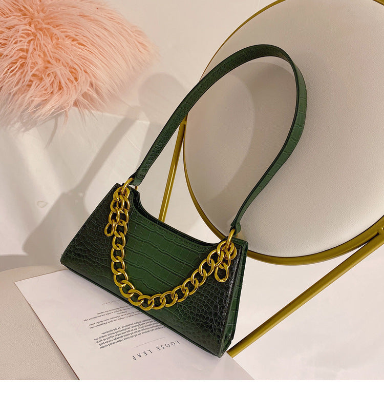 Cross-body portable chain bag