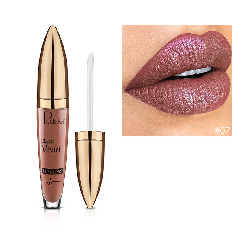 Makeup Pudaiier Diamond Lip Gloss Pearly Matte
