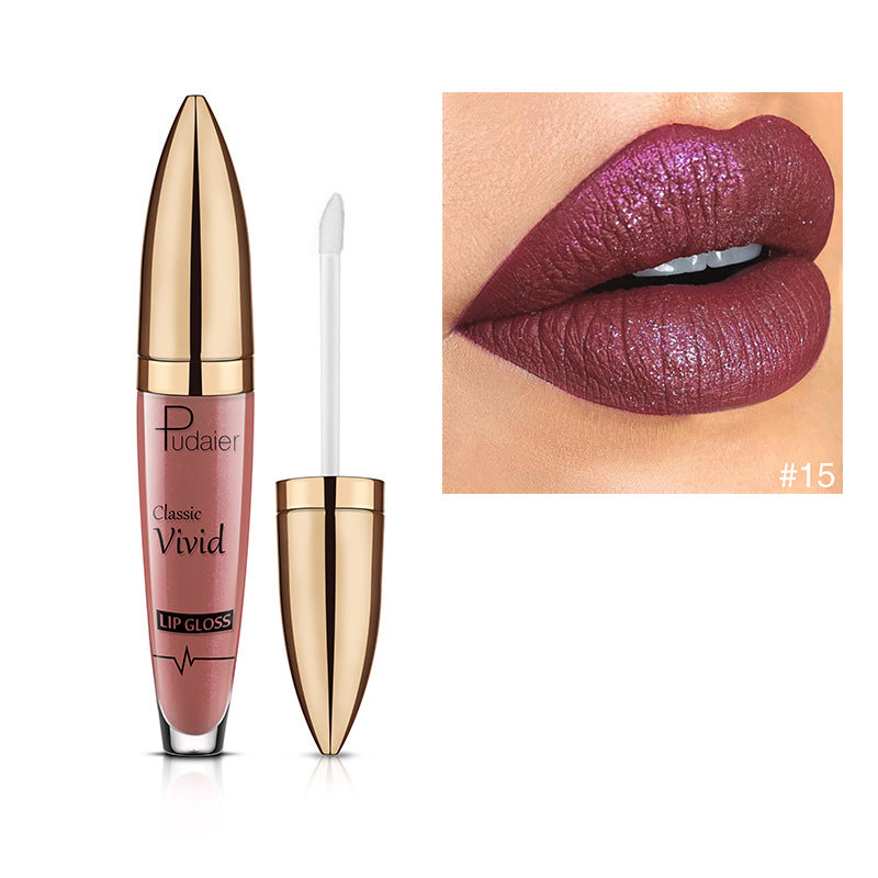 Makeup Pudaiier Diamond Lip Gloss Pearly Matte