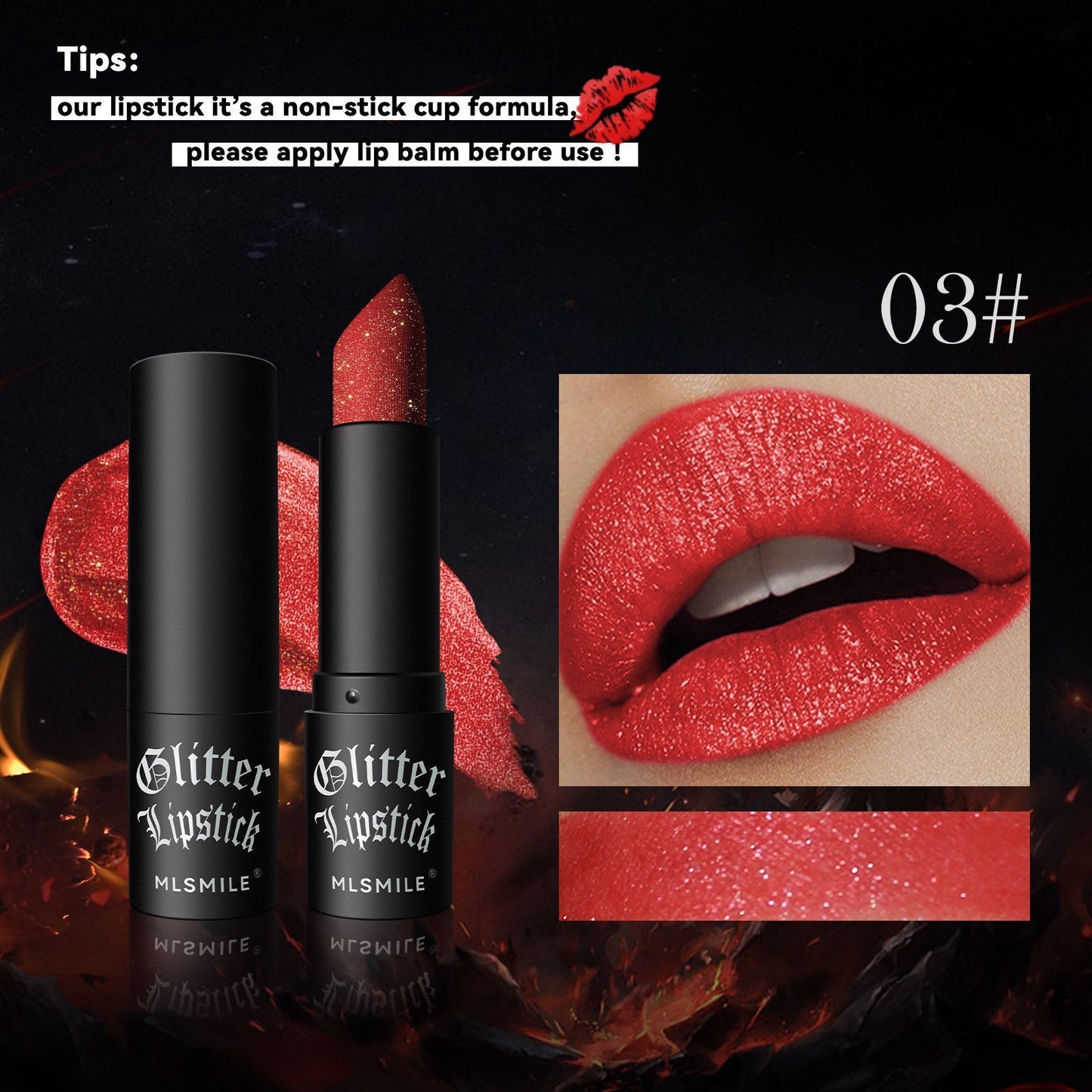 Pearlescent Thin And Glittering Diamond Lipstick Easy To Color Longlasting Lip Gloss Long Lasting Nourishing Moisturizing 7 Color Lipstick