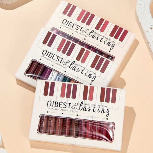 No Stain On Cup Lip Glaze Set Matte Finish Liquid Lipstick Does Not Fade