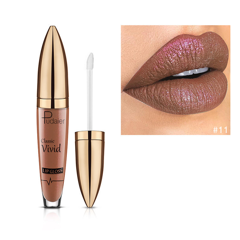 Makeup Pudaiier Diamond Lip Gloss Pearly Matte