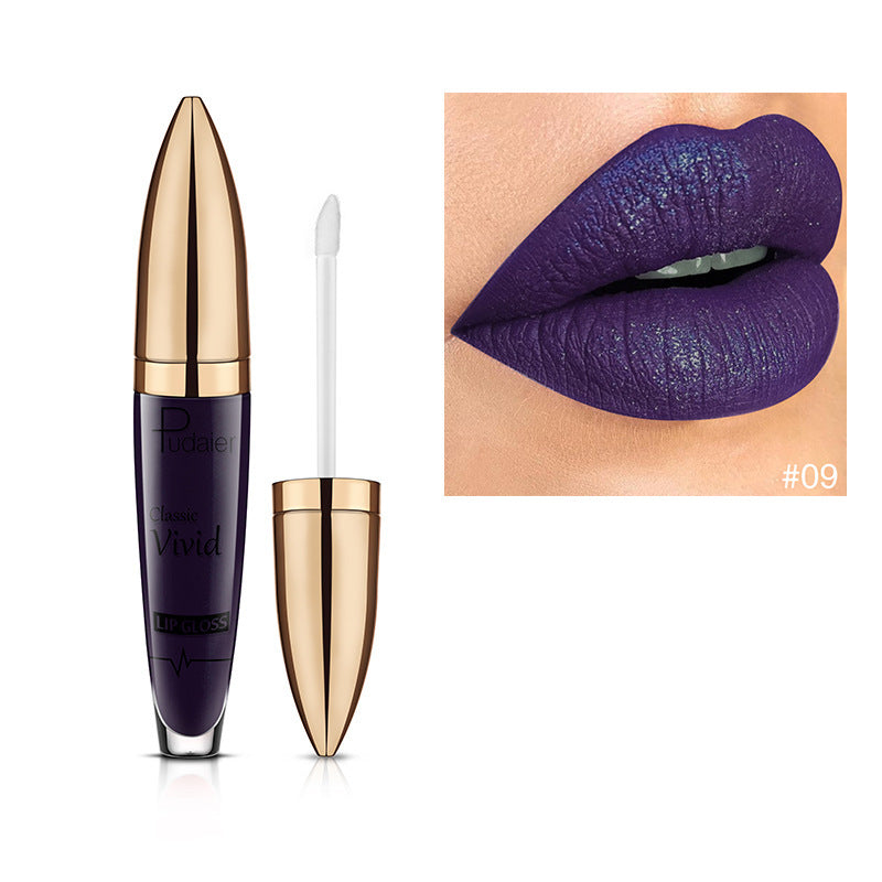 Makeup Pudaiier Diamond Lip Gloss Pearly Matte