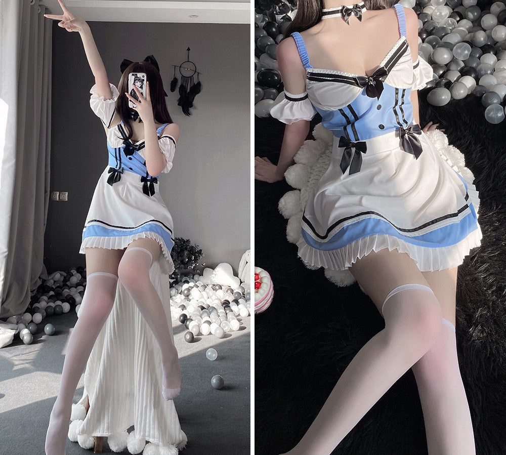 Erotic Lingerie Temptation Maid Pajamas Free