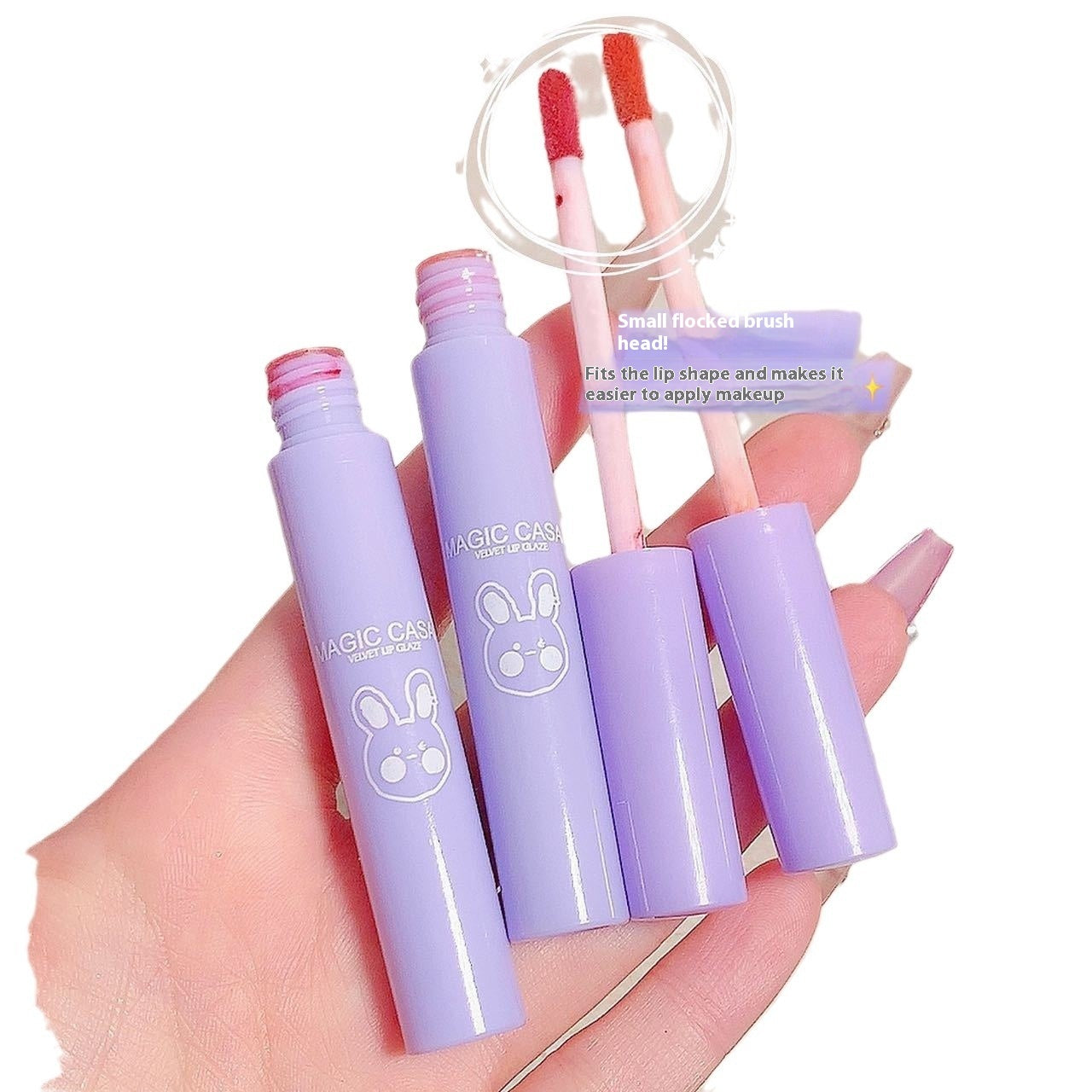 Six-piece Naughty Rabbit Lip Glaze Set