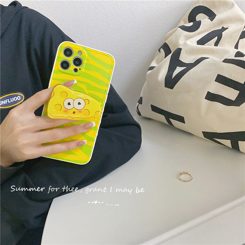 Fluorescent Striped Phone Case