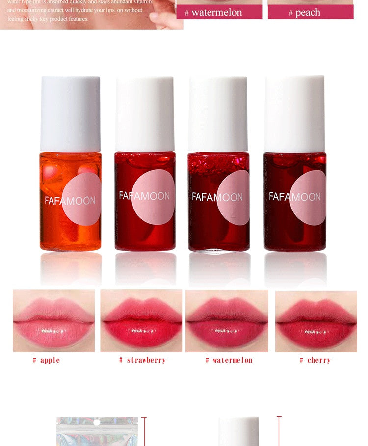 Cross-border Lipstick Water Lip Stain Lip Lacquer Long-lasting Moisturizing Matte Rouge Cheek Dual-use
