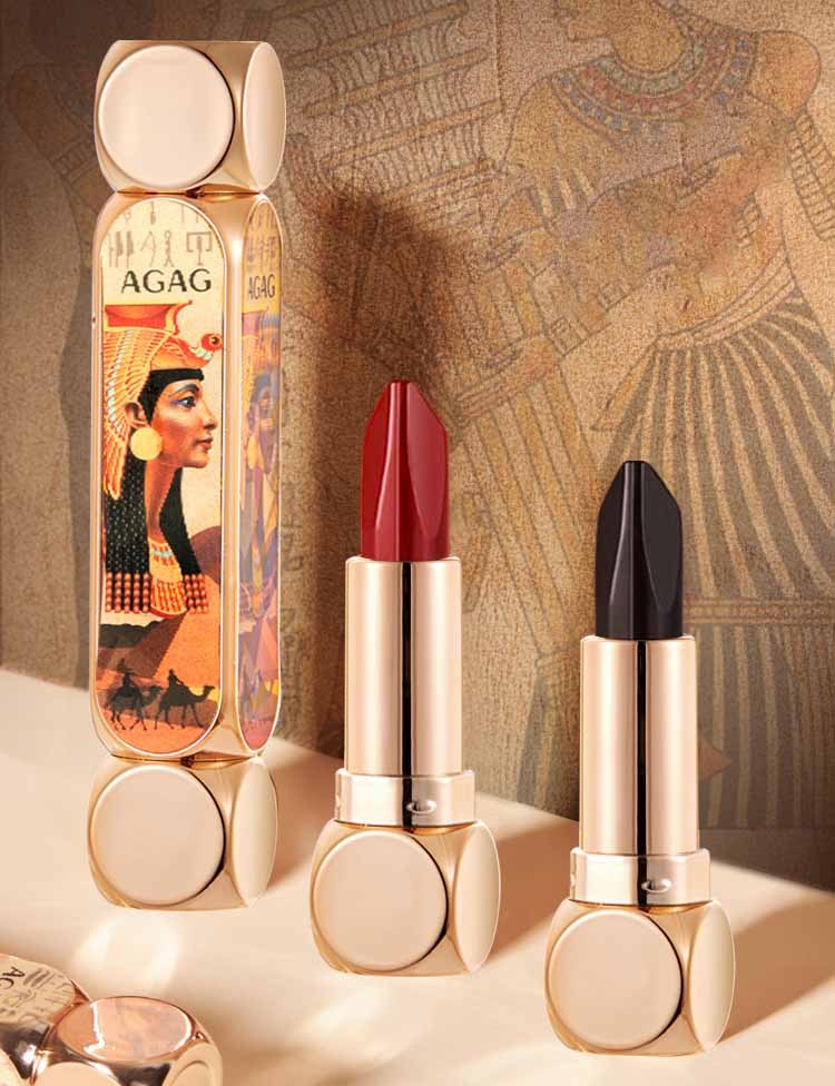 Fashion Dual-tube Matte Six-color Lipstick