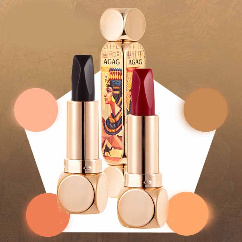 Fashion Dual-tube Matte Six-color Lipstick