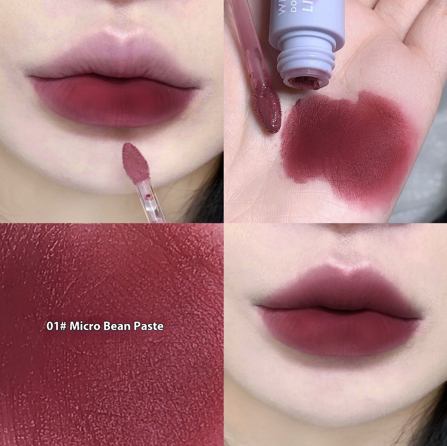 Taro Stick Lip Mud Milk Mist Dense Long Lasting Color Rendering Lacquer White And Moisturizing