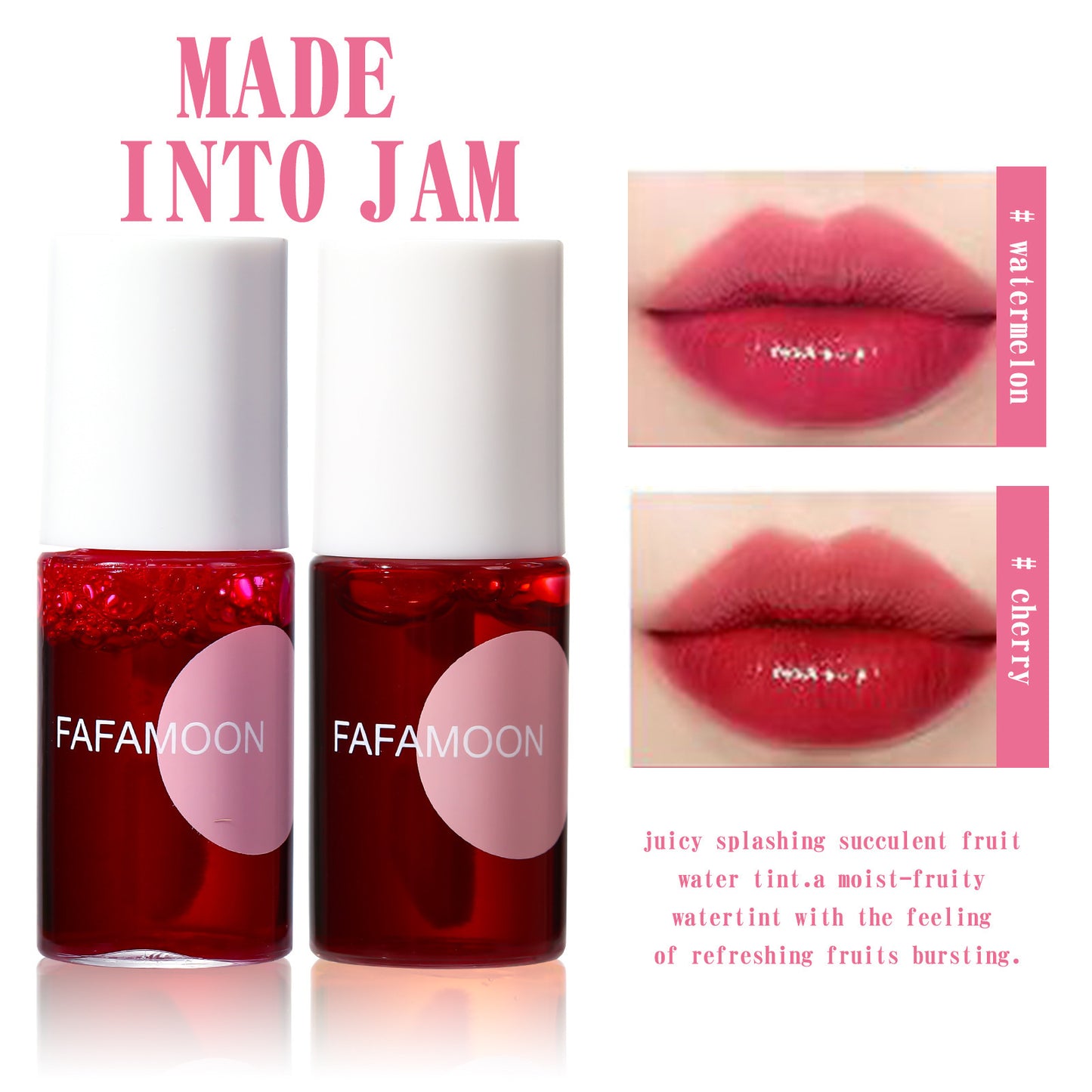 Cross-border Lipstick Water Lip Stain Lip Lacquer Long-lasting Moisturizing Matte Rouge Cheek Dual-use
