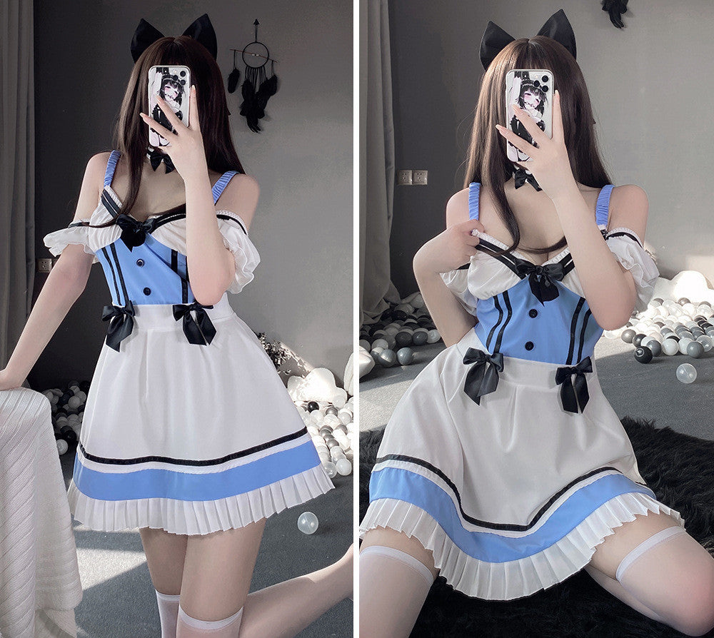 Erotic Lingerie Temptation Maid Pajamas Free