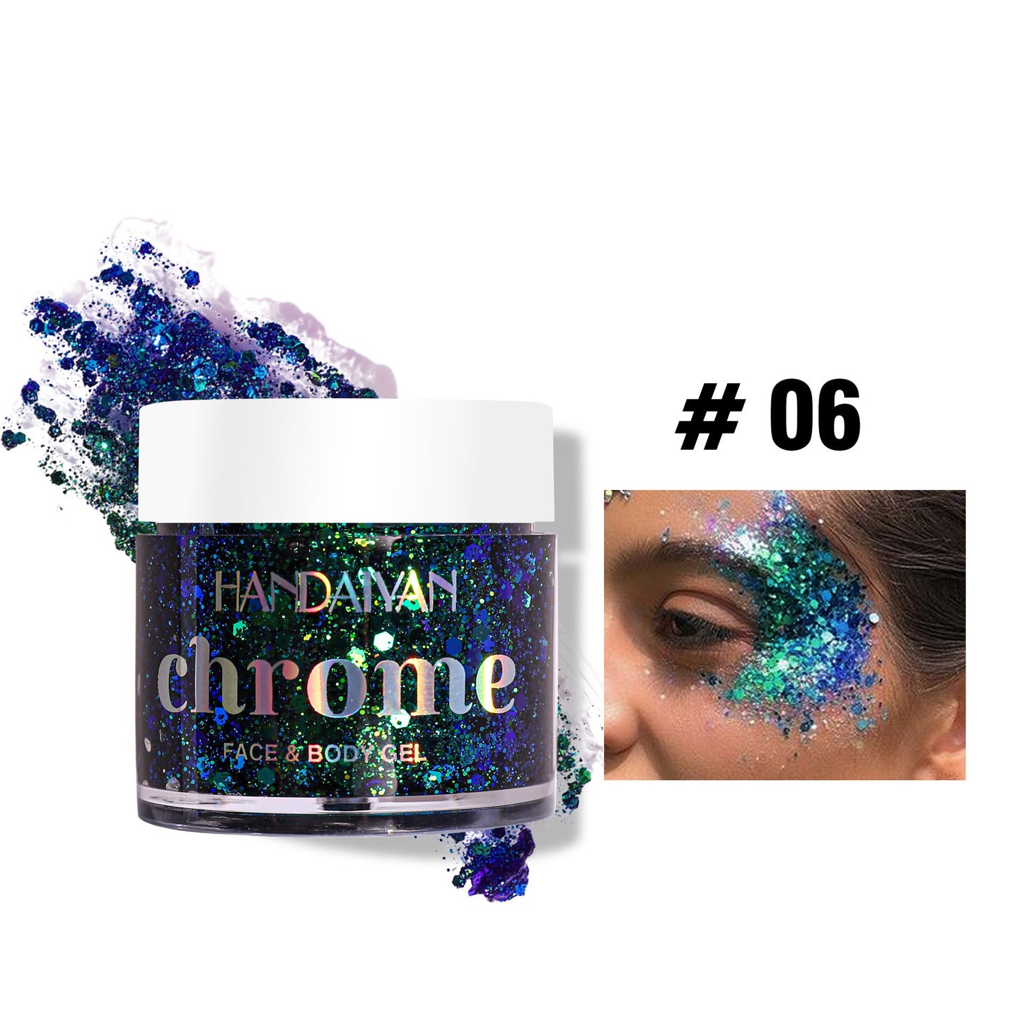Color Changing Gel Sequin Eyeshadow