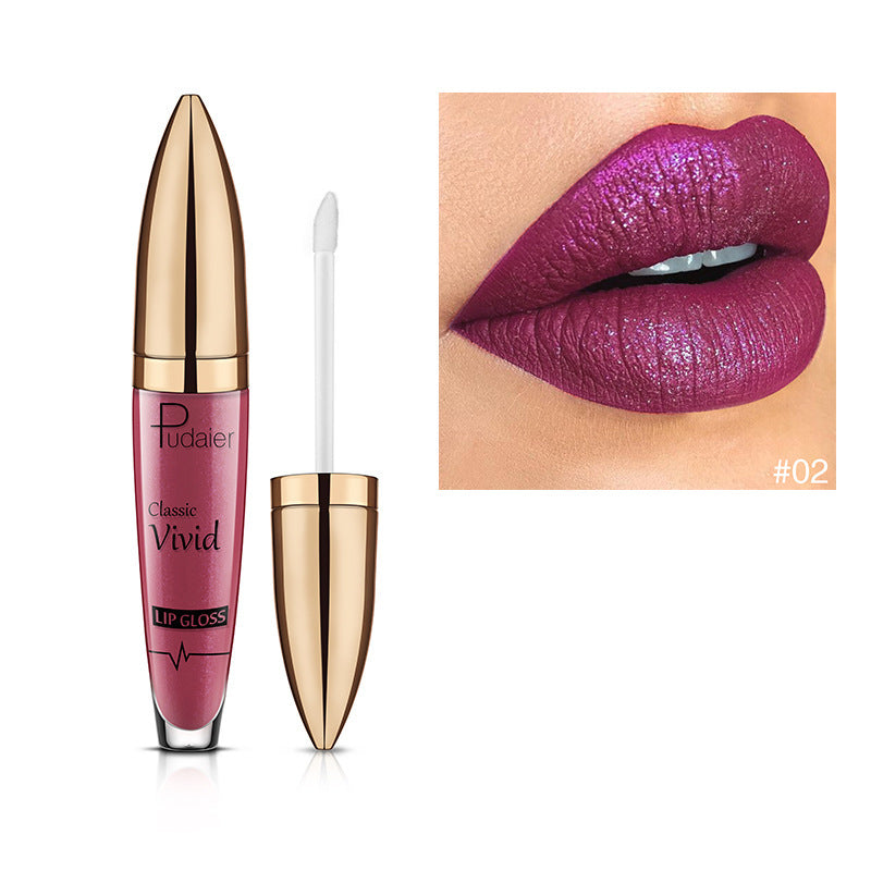 Makeup Pudaiier Diamond Lip Gloss Pearly Matte