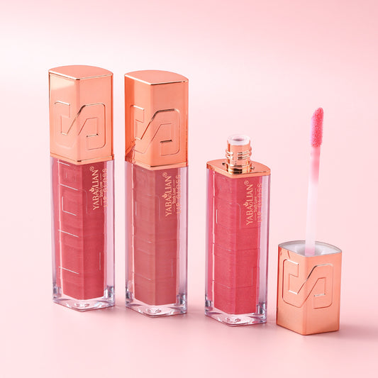 Makeup Hyaluronic Acid Water Light Shimmer Sequins Lip Lacquer