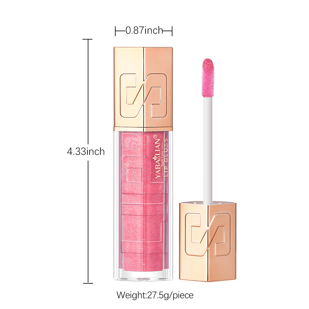 Makeup Hyaluronic Acid Water Light Shimmer Sequins Lip Lacquer