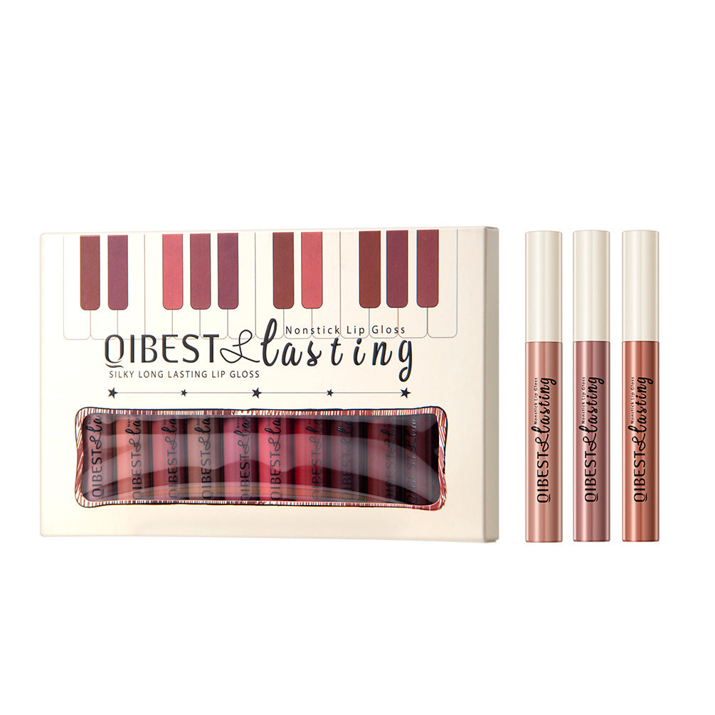 No Stain On Cup Lip Glaze Set Matte Finish Liquid Lipstick Does Not Fade