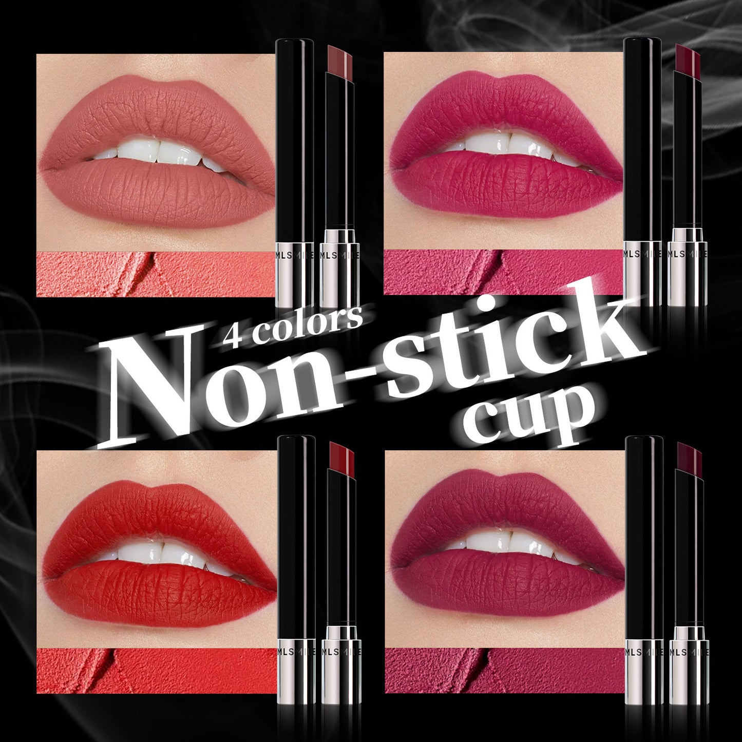 Lipstick 4 Makeup No Stain On Cup Easy To Color