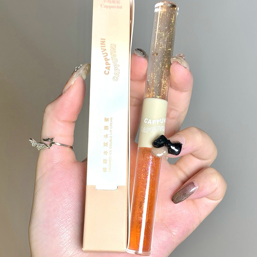 Smashed Ice Double Lip Gloss Fine Glass
