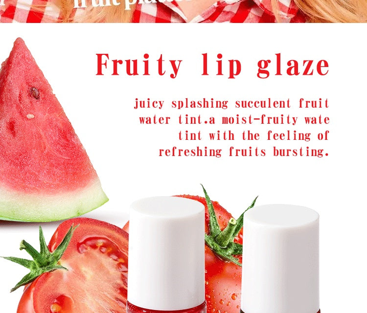 Cross-border Lipstick Water Lip Stain Lip Lacquer Long-lasting Moisturizing Matte Rouge Cheek Dual-use