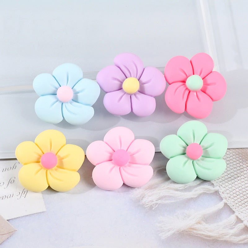 Flower Cream Mobile Phone Shell Accessories