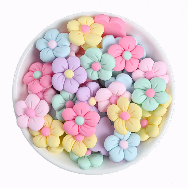 Flower Cream Mobile Phone Shell Accessories