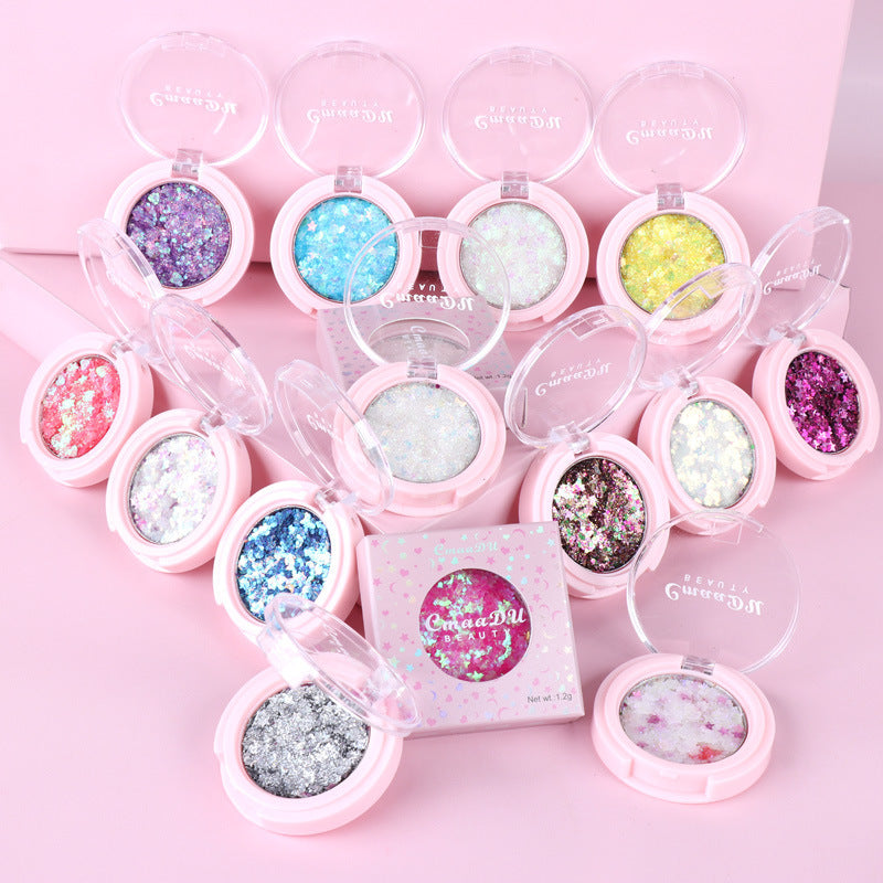 Monochrome Glitter Powder Sequin Eyeshadow