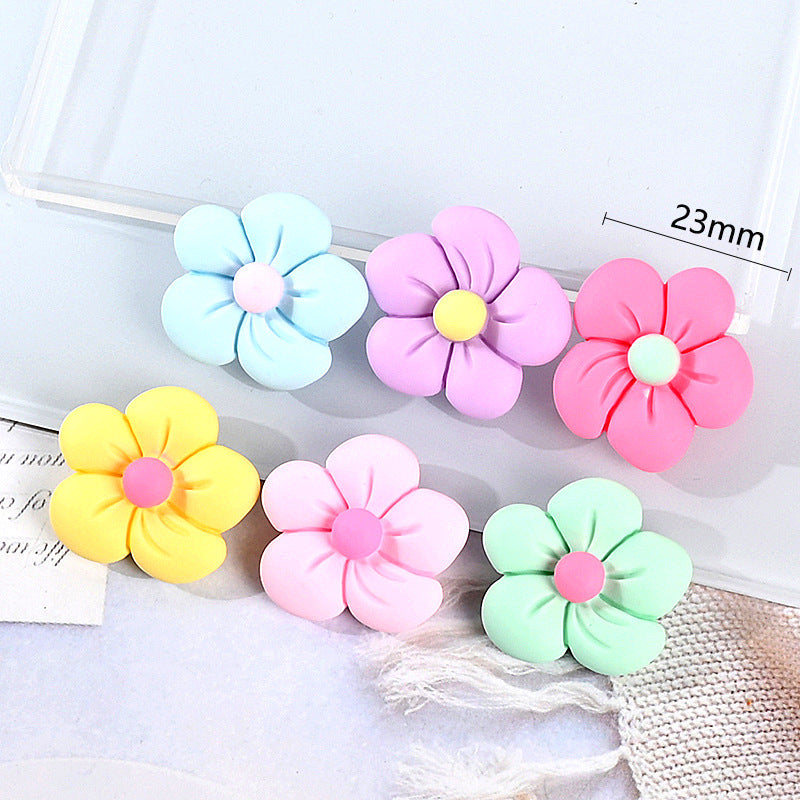 Flower Cream Mobile Phone Shell Accessories