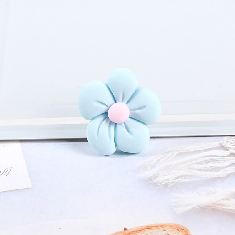 Flower Cream Mobile Phone Shell Accessories